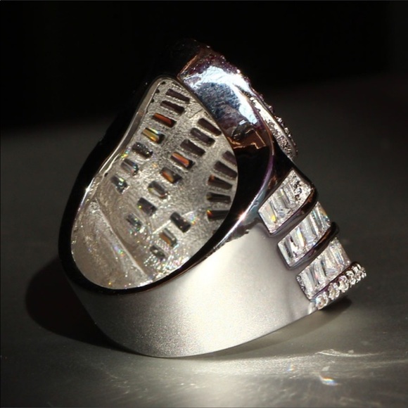 STERLING SILVER SWIRL - Picture 3 of 8